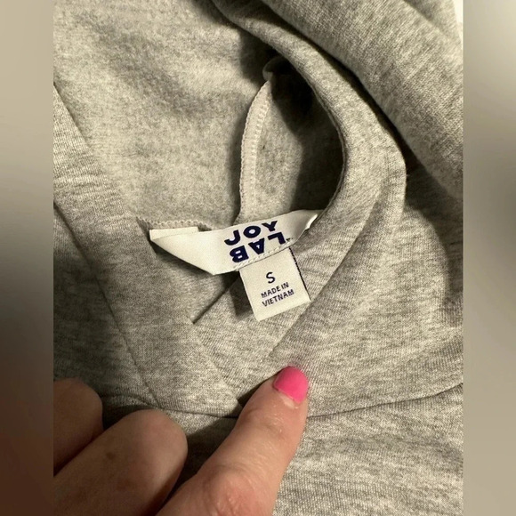 JoyLab Hoodie Grey Size Small - Picture 5 of 6